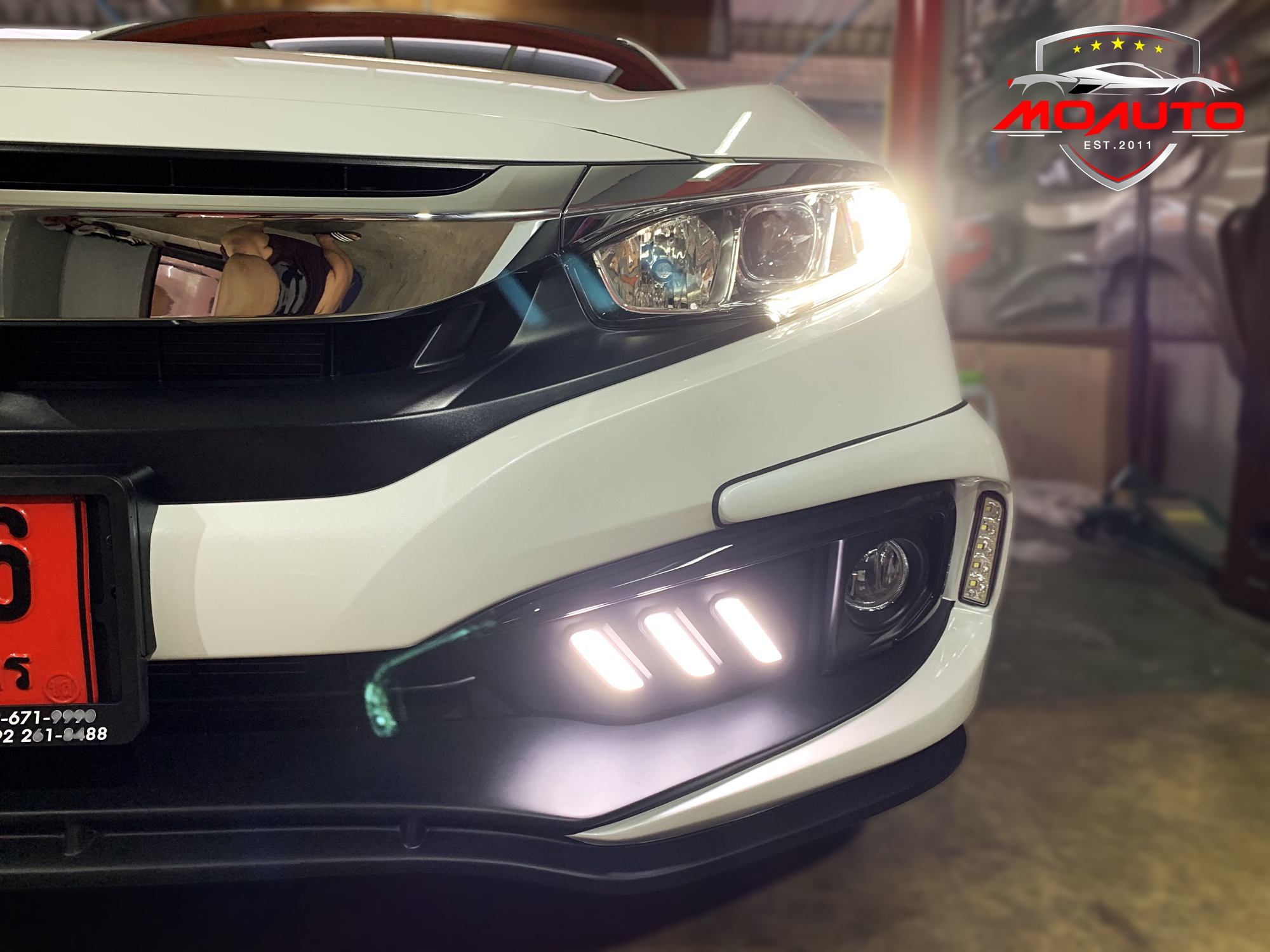 ไฟ Daylight ทรง Mustang CIVIC FC MC 2019-2021