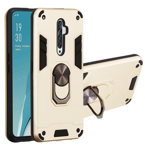 Case OPPO Reno 2F # Pre-Order * 2 in 1 Armor Series เคส PC + TPU พร้อมที่ใส่แหวน *