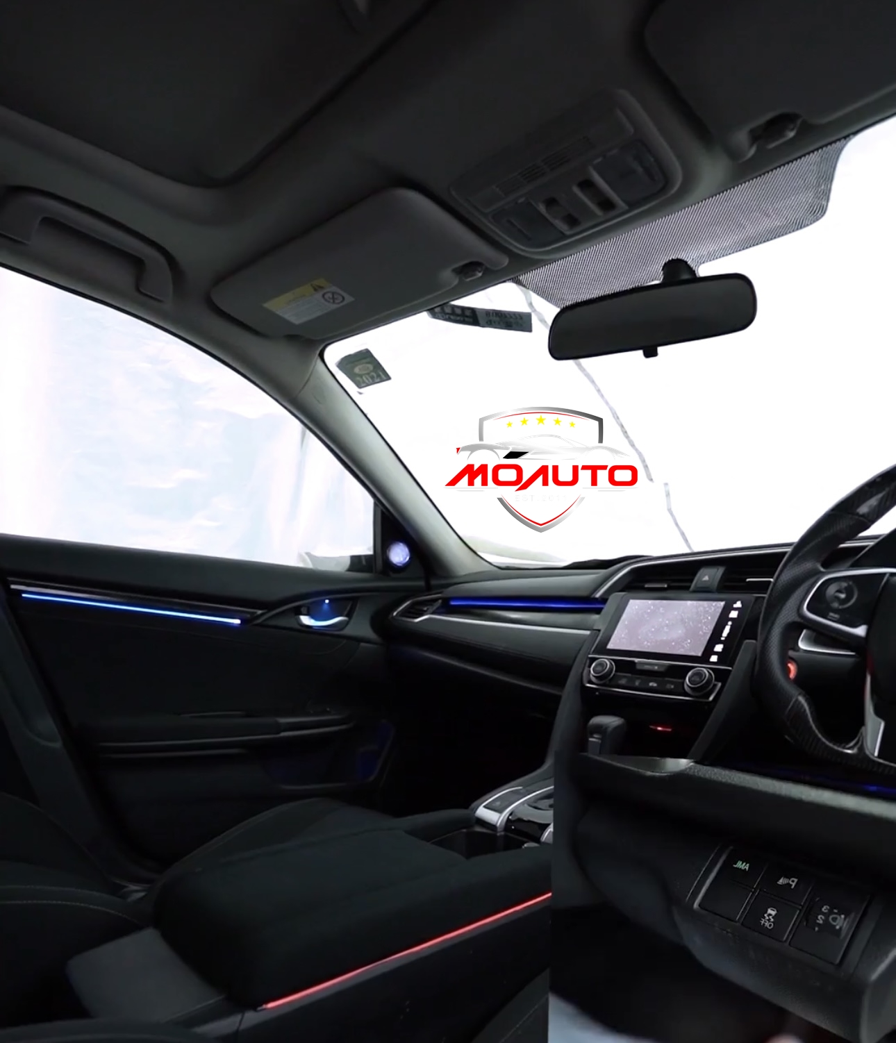 ไฟ Ambient light ตรงรุ่น V2 CIVIC FC / FK