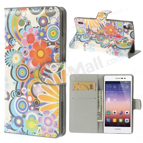 Case Huawei P7 / Pre-order * เคสหนังปกแม่เหล็ก พิมพ์ลาย *