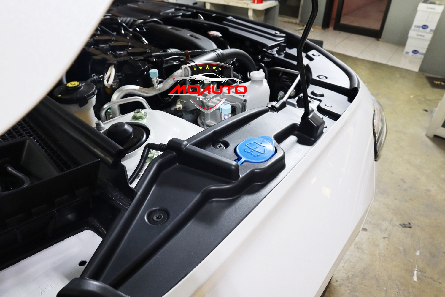 แผ่นปิดข้างเครื่อง 6 ชิ้น สำหรับ CIVIC FE 1.5 TURBO เท่านั้น