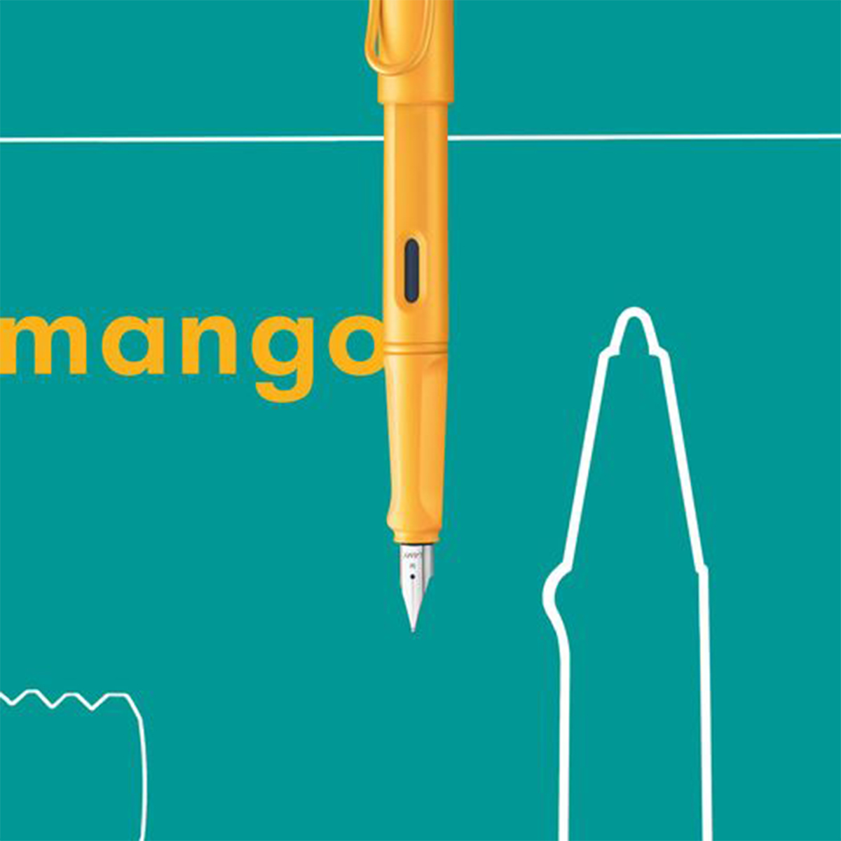 LAMY safari fountain pen candy mango 2020 limited edition