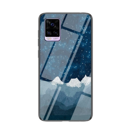 Case Vivo V20 Pro / Pre-Order * เคสลาย Starry กระจกนิรภัยหรูหรา *