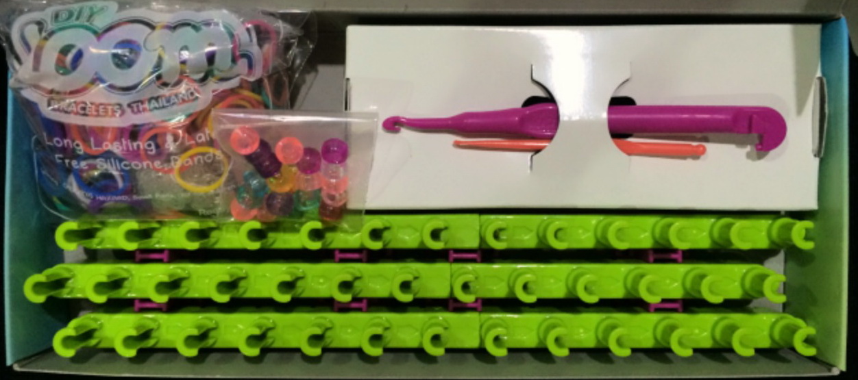 DIY Loom ชุดถักหนังยางซิลิโคนชุดเล็ก รุ่นใหม่ล่าสุด