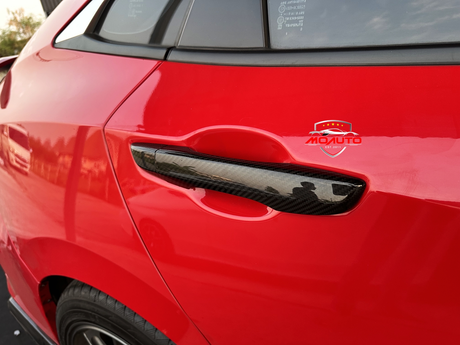 ครอบมือเปิดประตู 8 ชิ้น เพียวคาร์บอน CIVIC FC / FK