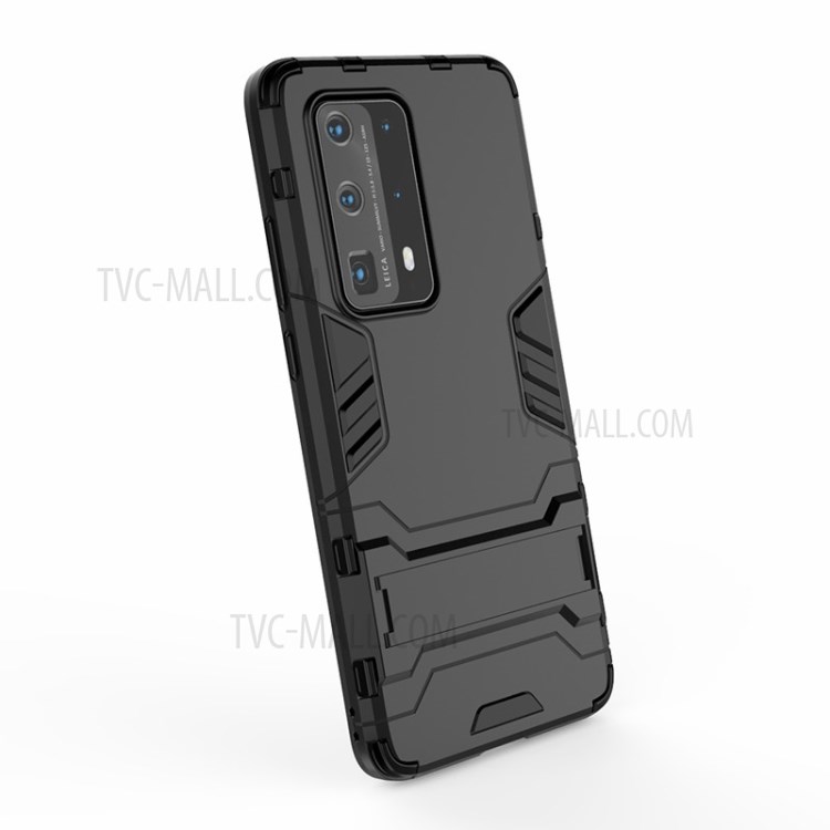 Case Huawei P40 Pro+ / Pre-order * เคสพลาสติก + ปก TPU พร้อมขาตั้ง วัสดุ TPU และพลาสติกแบบไฮบริด *