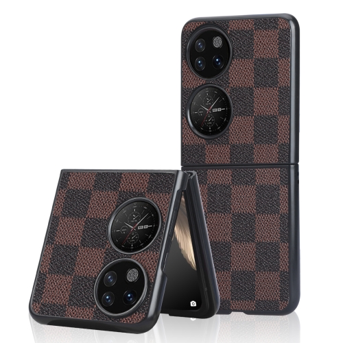 Case Huawei P50 Pocket # Pre-Order * เคสโทรศัพท์แบบพับได้ ลายตาราง *