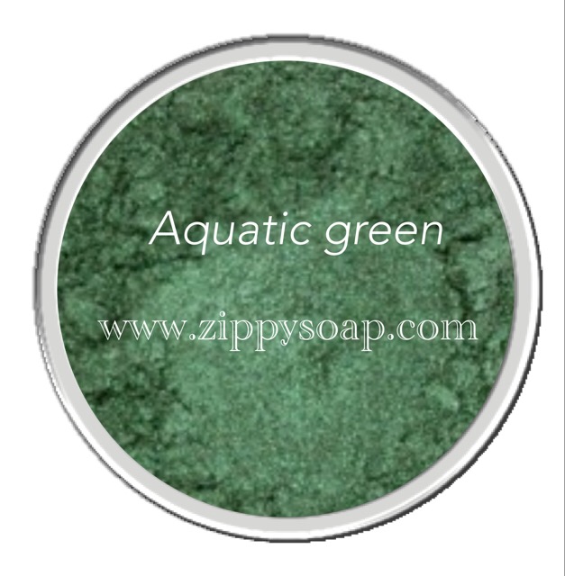 Mica เขียวเข้ม เหลือบทอง Aquatic Green 30g (MCJ)