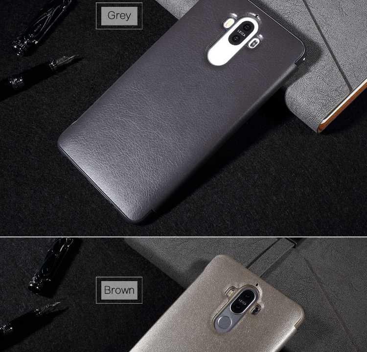 Case Huawei Mate 9 / Pre-order * AMORUS โปร่งแสงดูหน้าต่างซองหนัง *
