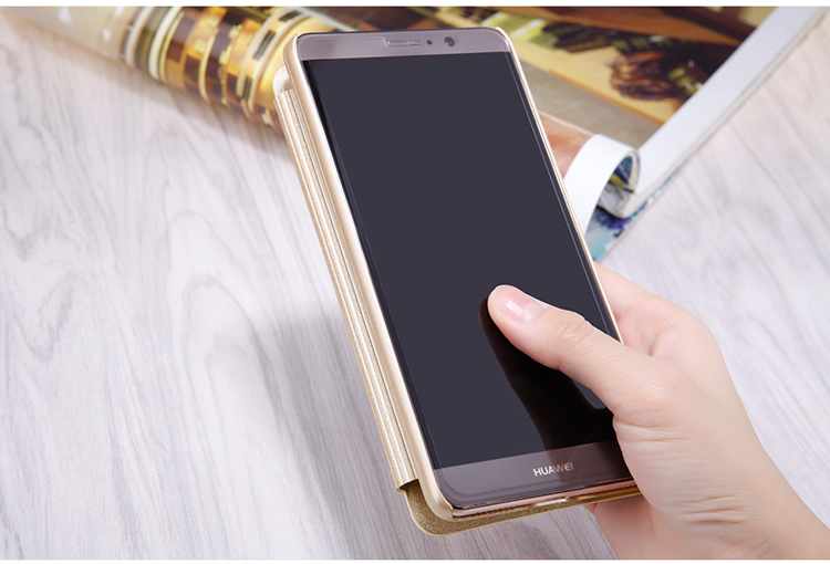 Case Huawei Mate 9 / Pre-order * NILLKIN Sparkle ชุดตื่นสมาร์ท ดูหน้าต่าง ซองหนัง *