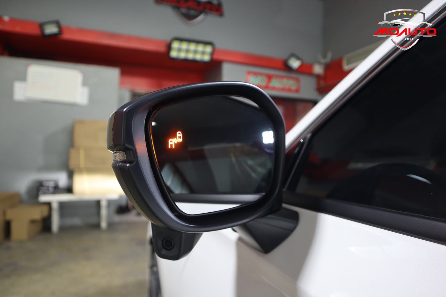 ชุดกระจกช่วยเตือนมุมอับสายตา V2 ( BSD ) CIVIC FE / FE e:HEV