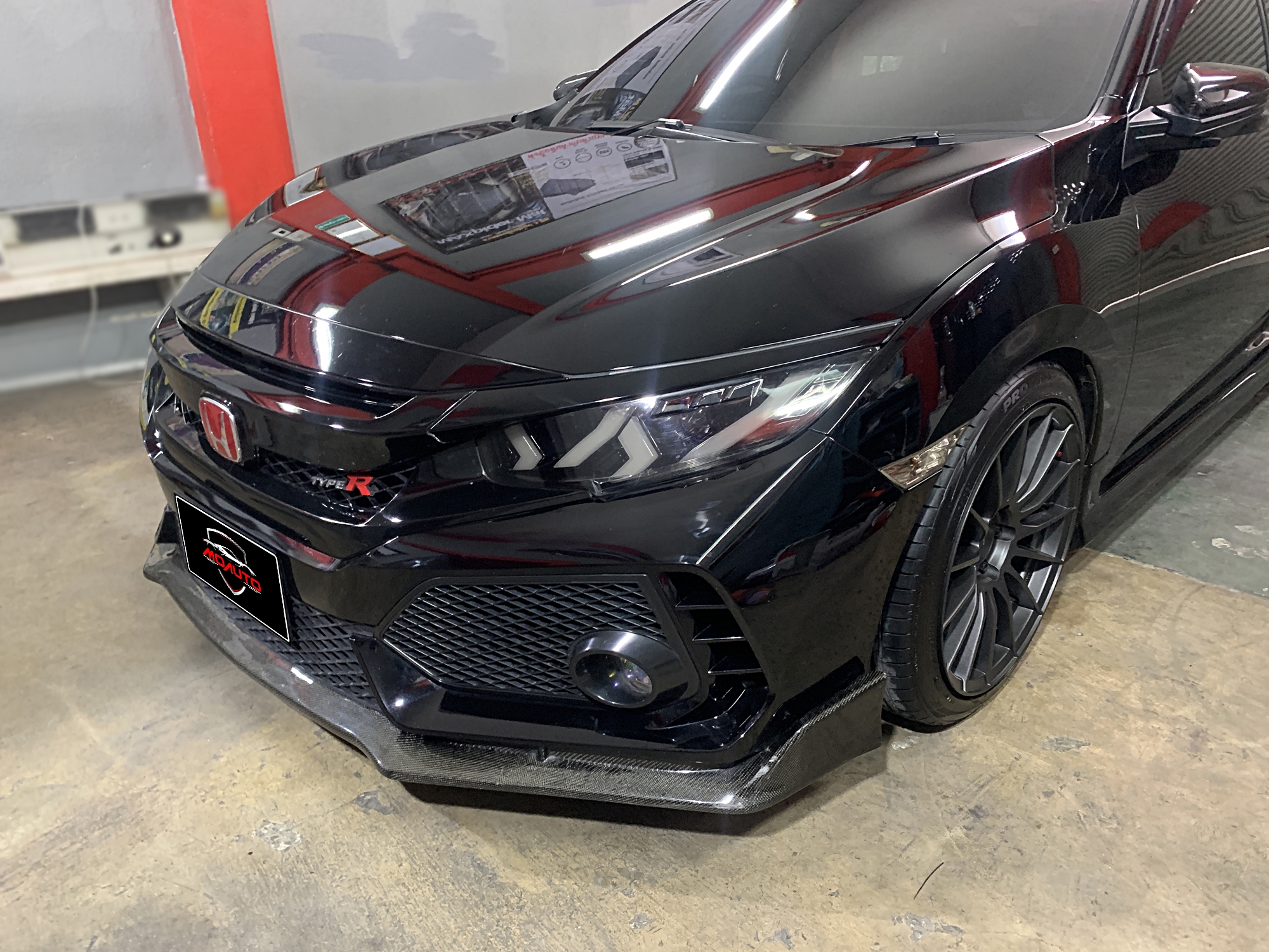 ชุดแต่ง TYPE-R สำหรับ CIVIC FC 2016-2021 (แบบเปลี่ยนกันชน)