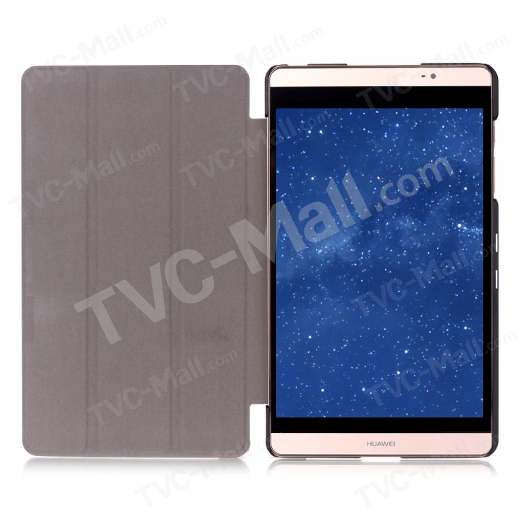 Case Huawei MediaPad M2 8.0 / Pre-order * ผิวลิ้นจี่ 3-พับ*