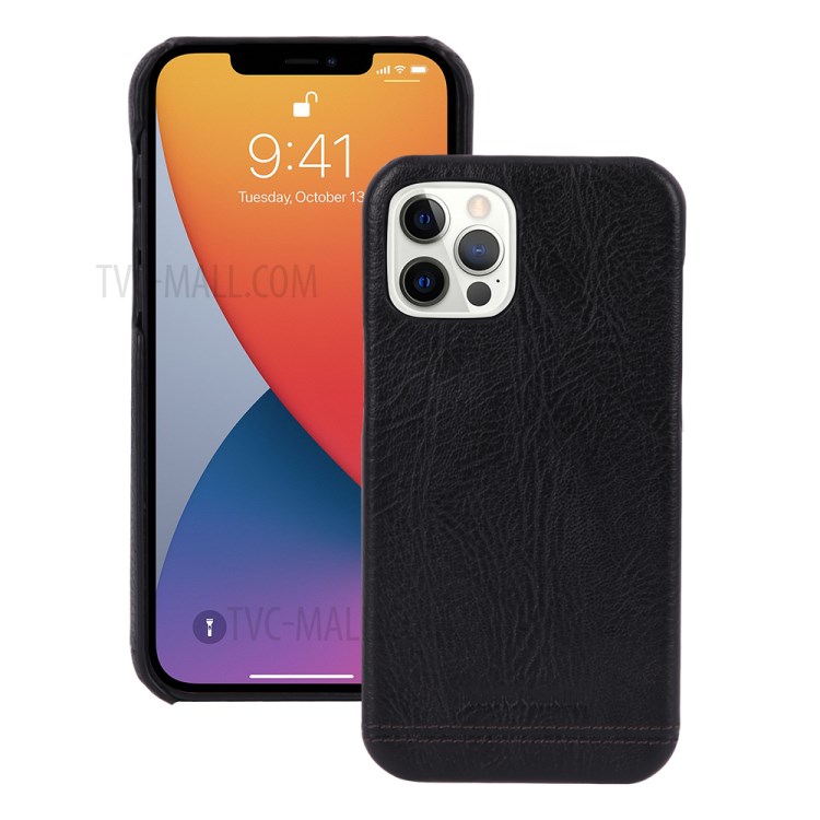 Case iPhone 12 Pro Max / Pre-Order * PIERRE CARDIN เคสฝาหลังโทรศัพท์พีซีแบบเคลือบหนังแท้ *