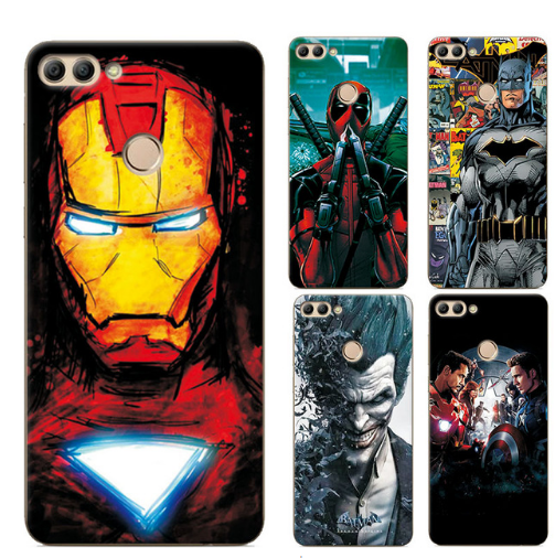 Case Huawei Y9 2018 / Pre-order * เคสการ์ตูนSuper Hero TPU นุ่ม พิมพ์ลาย สีสันสดใส *