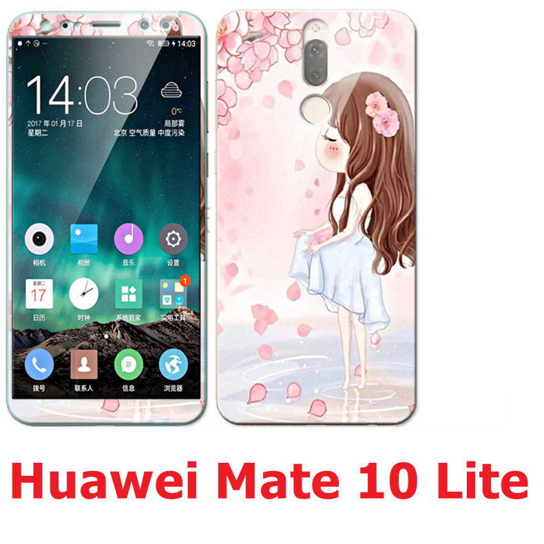 Case Huawei nova 2i / Pre-order * เคส TPU ลายการ์ตูนน่ารักๆ + กระจกนิรภัย *