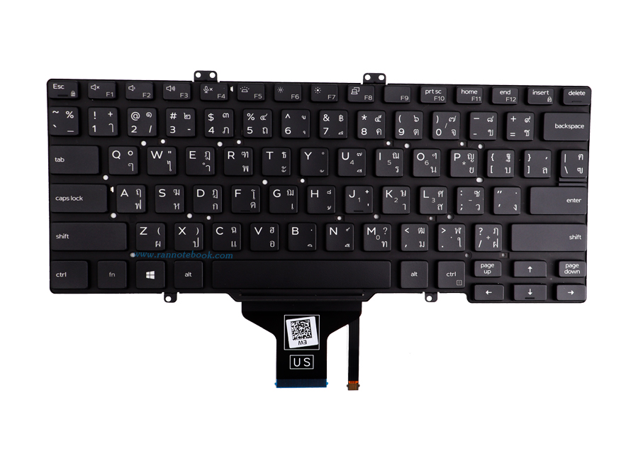 คีย์บอร์ดโน๊ตบุ๊ค Dell Latitude 5410 รับประกันศูนย์ Dell