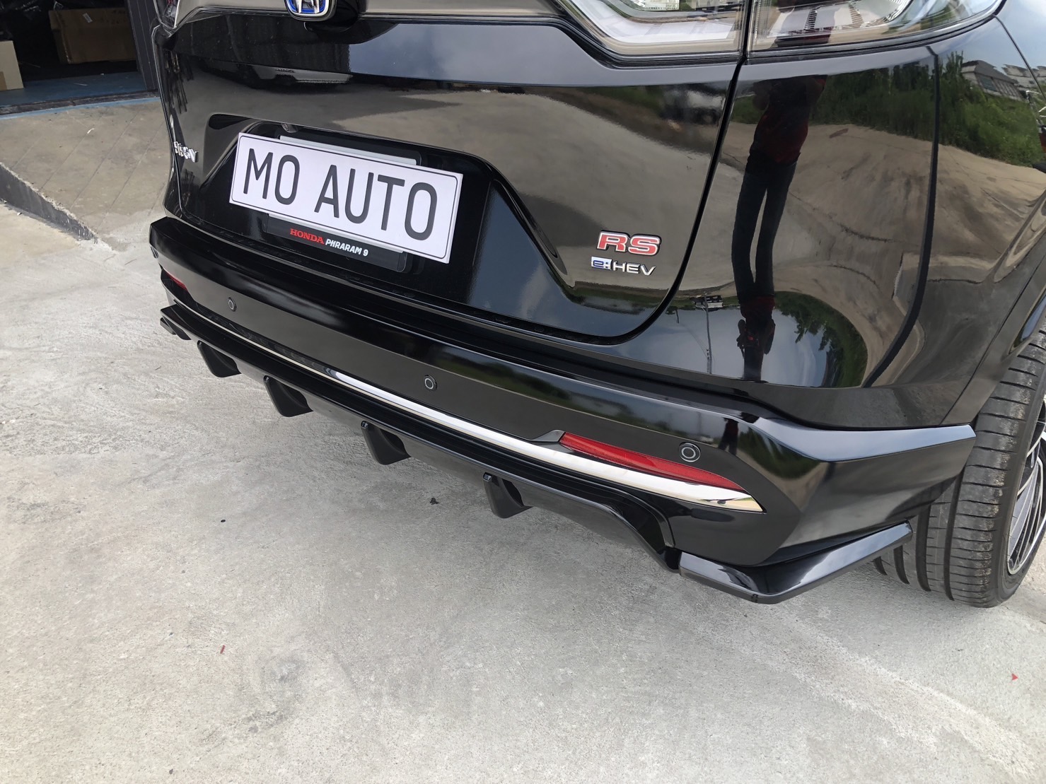 ลิ้นสเกิร์ต หน้า-หลัง ดำเงา HR-V 2022-2025