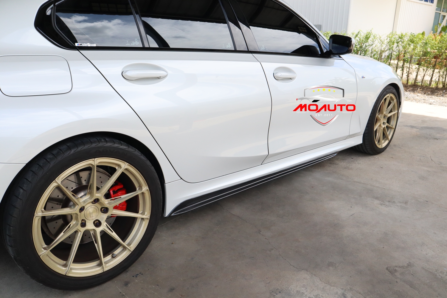 ลิ้นข้าง PURE CARBON ทรง MP BMW G20