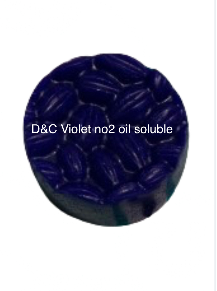 D&C Violet No.2 กระจายตัวในน้ำมัน (LAVANYA ROSEMERY OIL) ม่วง CI60725 50g 005728