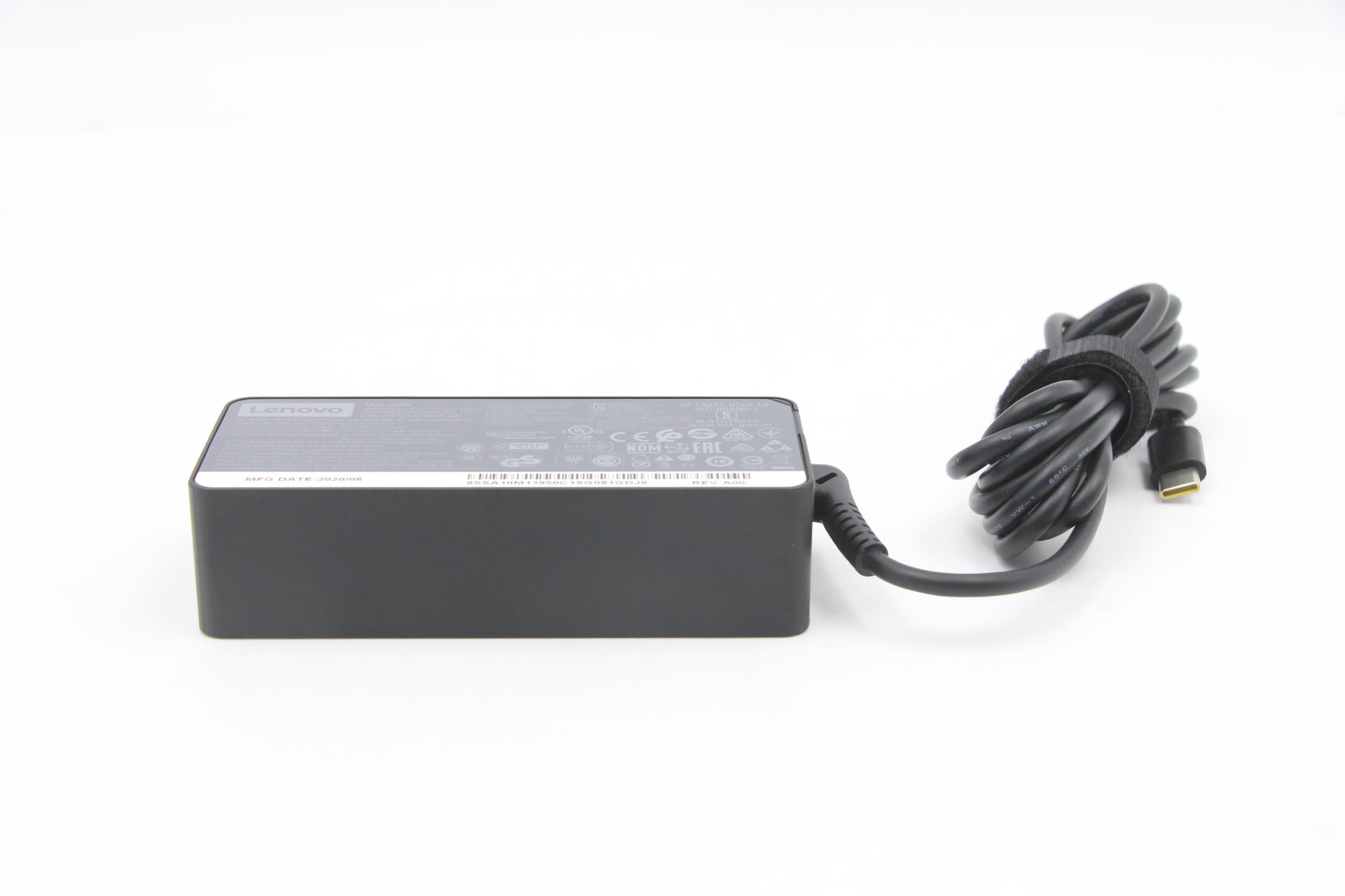 Adapter Lenovo Yoga C930-13IKB 20V 65W สายชาร์จโน๊ตบุ๊ค ของแท้ ราคา พิเศษ ประกันศูนย์ Lenovo Thailand