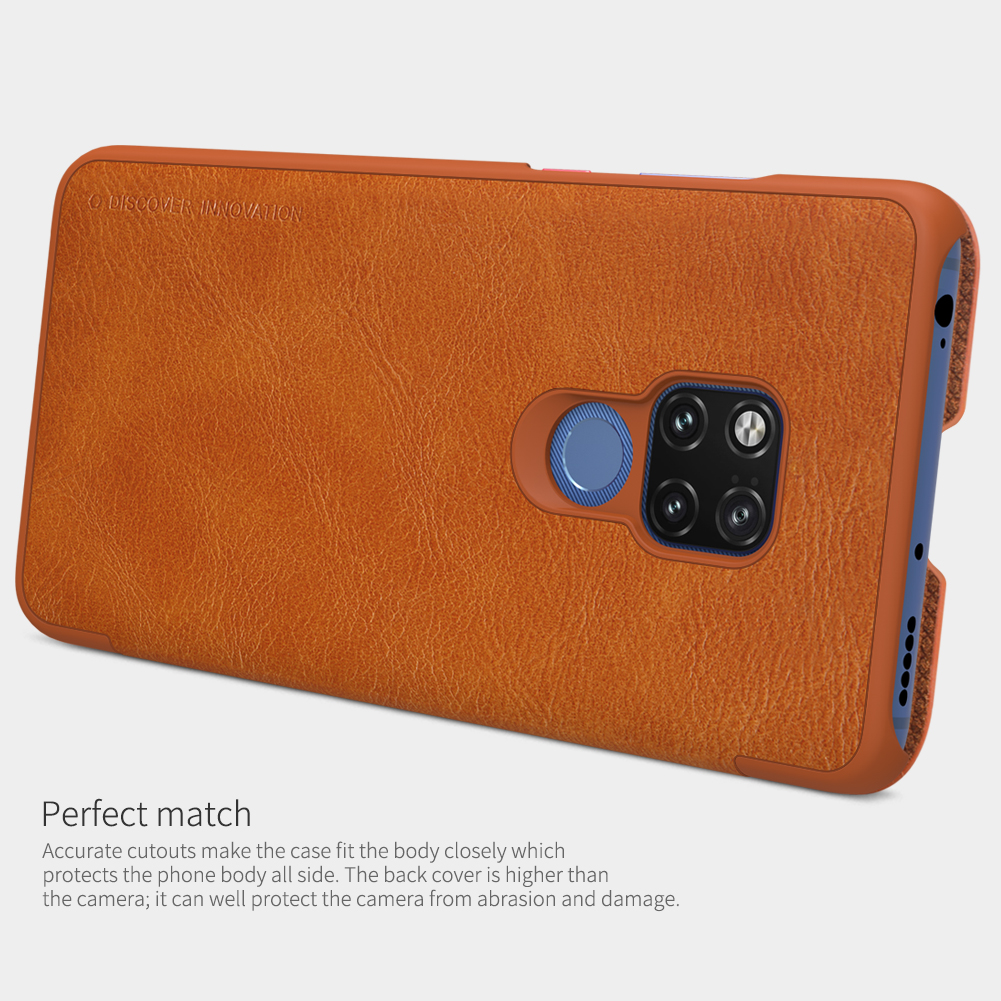 Case Huawei Mate 20 X / Pre-order * NILLKIN Qin ผลิตจากหนัง PU คุณภาพสูงเนื้อนุ่ม *
