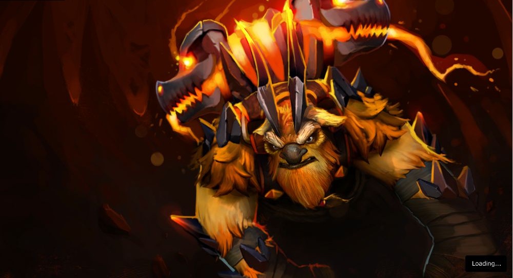 Loading Screen of Deep Magma