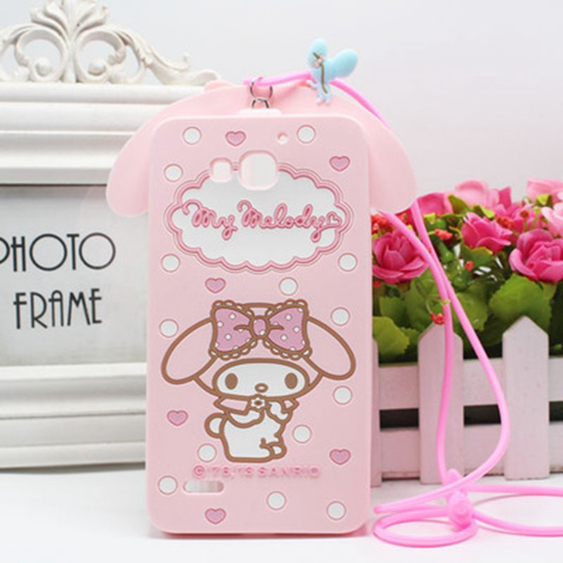 Case Huawei Honor 3X / Pre-order * เคส 3D แฟชั่นการ์ตูนซิลิคอน *