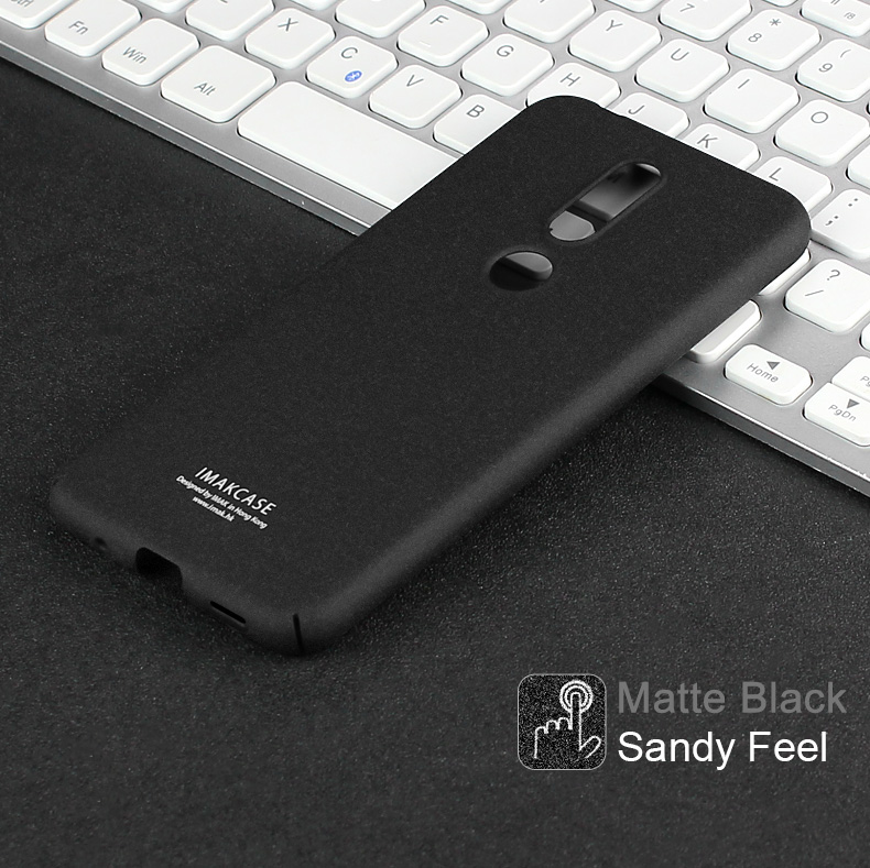 Case Nokia 6.1 Plus / Pre-order * IMAK แหวน ขาตั้ง + ฟิล์มกันรอยหน้าจอ *