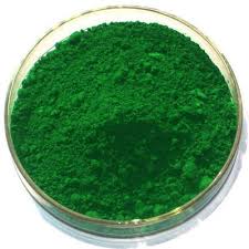 สีเขียว chromium oxide green uni 50g