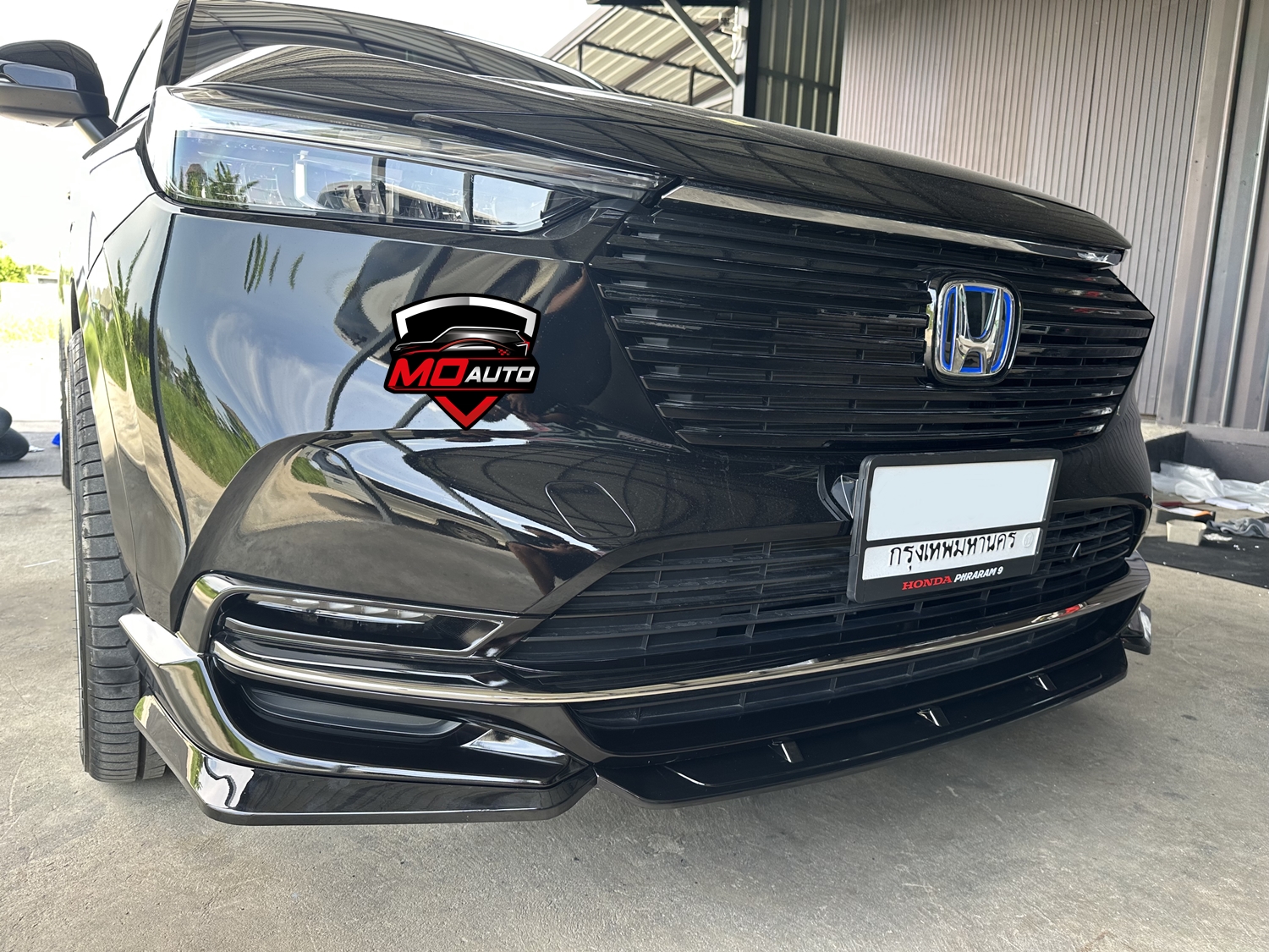 ลิ้นสเกิร์ต หน้า-หลัง ดำเงา HR-V 2022-2025