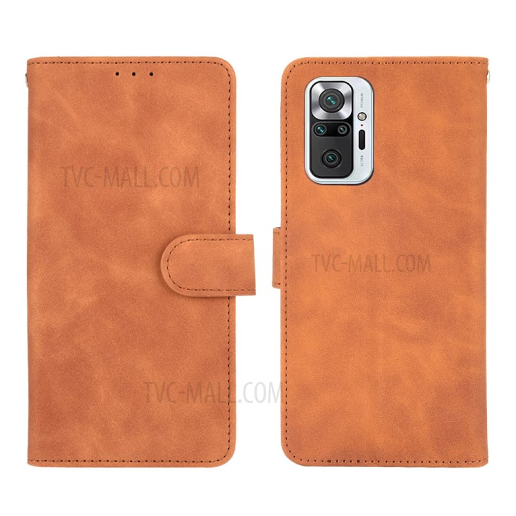 Case Xiaomi Redmi Note 10 Pro / Pre-Order * เคสซองหนัง Silky Touch ช่องใส่การ์ดกระเป๋าสตางค์และกระเป๋าที่ซ่อนอยู่ *
