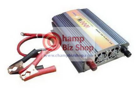 เครื่องแปลงไฟ 12V เป็น 220V Modified Sine Wave ขนาด 1000 Watts