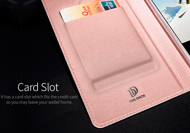 Case Huawei P10 Plus / Pre-order * DUX DUCIS เคสหนัง PU ที่มันวาวที่ได้รับการคัดสรรมาอย่างดีผิวเรียบเนียน *