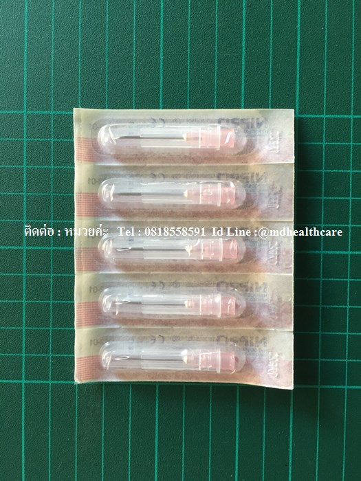 เข็มเจาะหัวสิวเม็ดใหญ่ เจาะเปิดหัวสิวก่อนกด (5 ชิ้น)