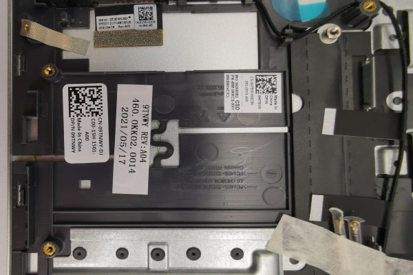 Palmrest Dell แท้ Inspiron 5405 Keyboard มีไฟ ประกันศูนย์ Dell ไทย