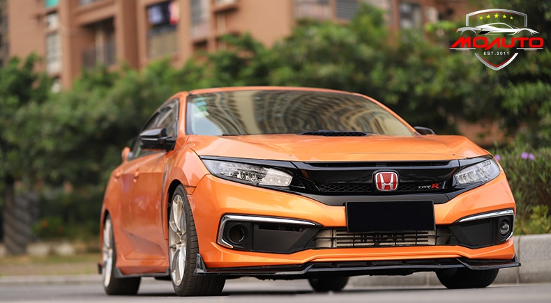 แผงปิดช่องกระจังหน้าทรง TYPE-R สำหรับ CIVIC FC MC