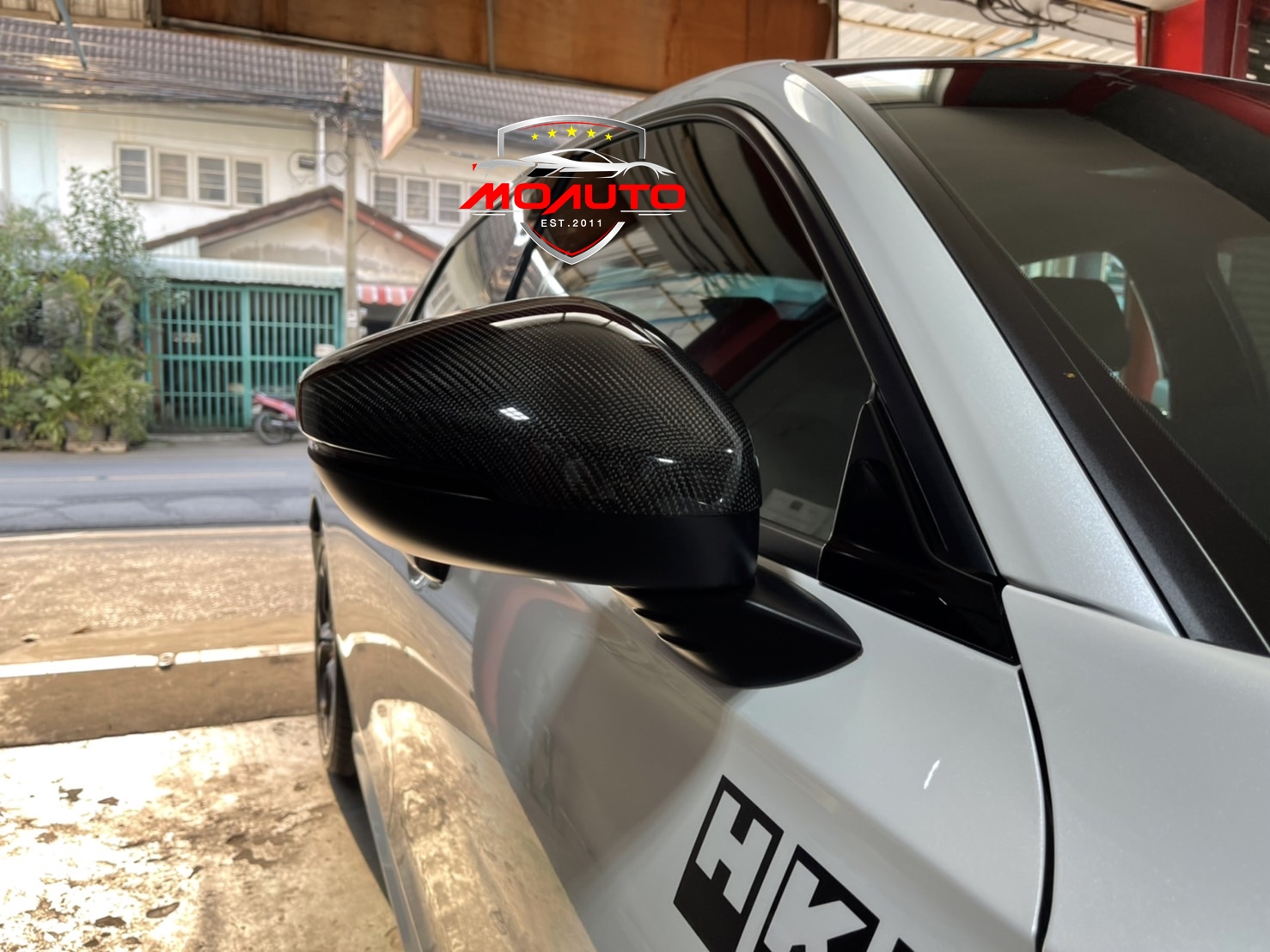 ฝาครอบกระจกมองข้างคาร์บอนแท้ CIVIC FE 2021-2022