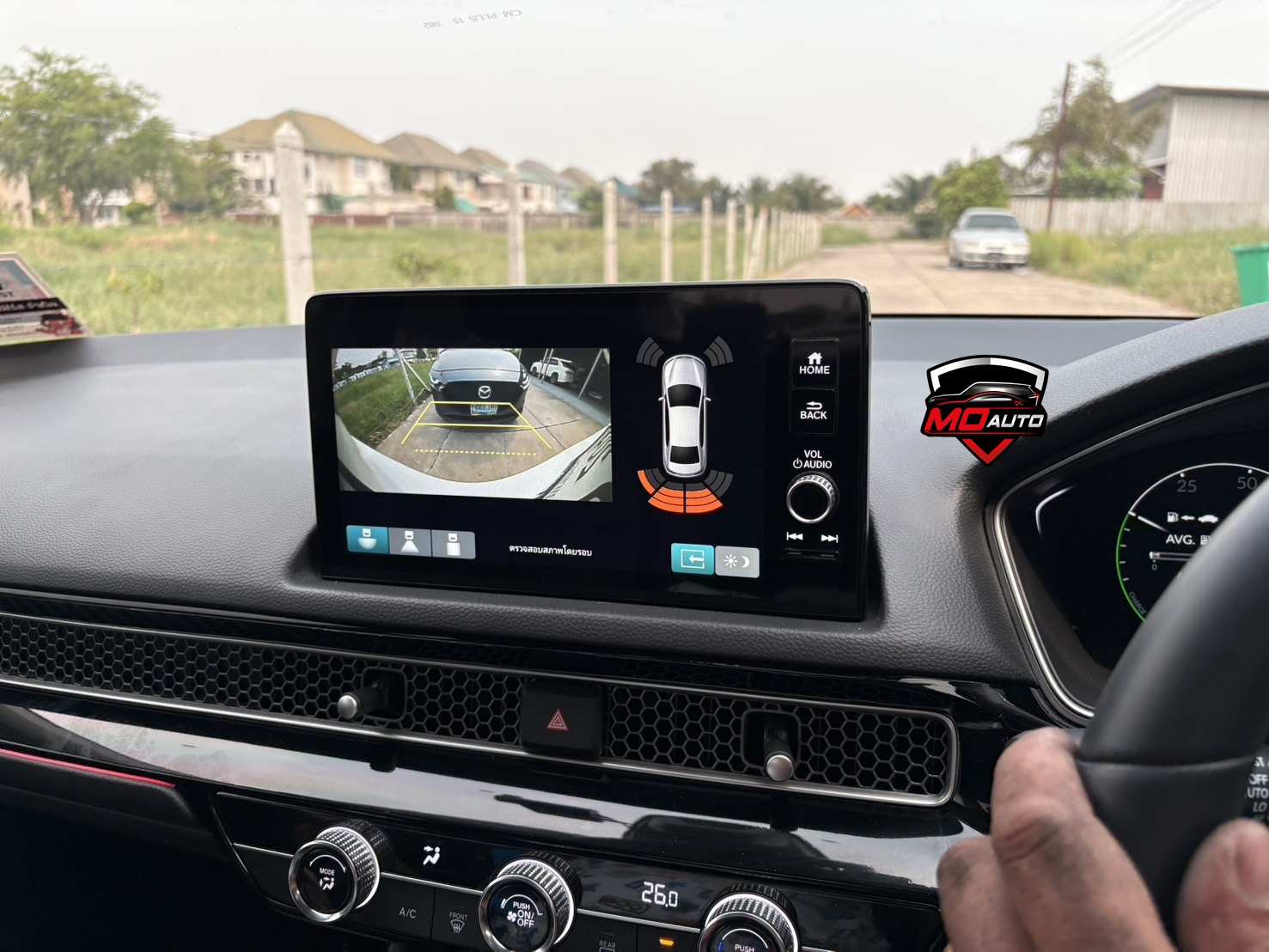 ชุดเซ็นเซอร์ หน้า-หลัง อัลตร้าโซนิค รอบคันสำหรับ CIVIC FE / FE e:HEV