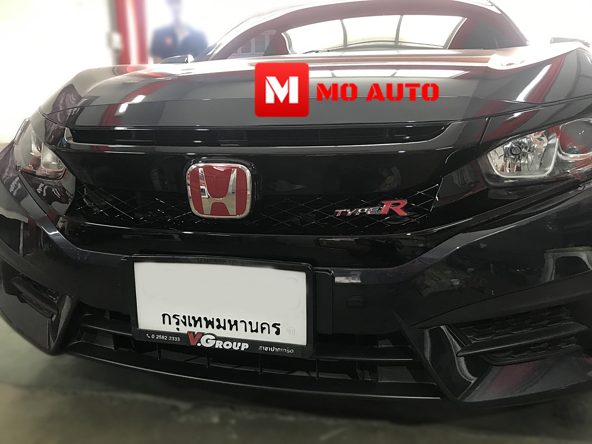 กระจังหน้าทรง TYPE-R สำหรับ CIVIC FC / FK 2016-2018 เท่านั้น