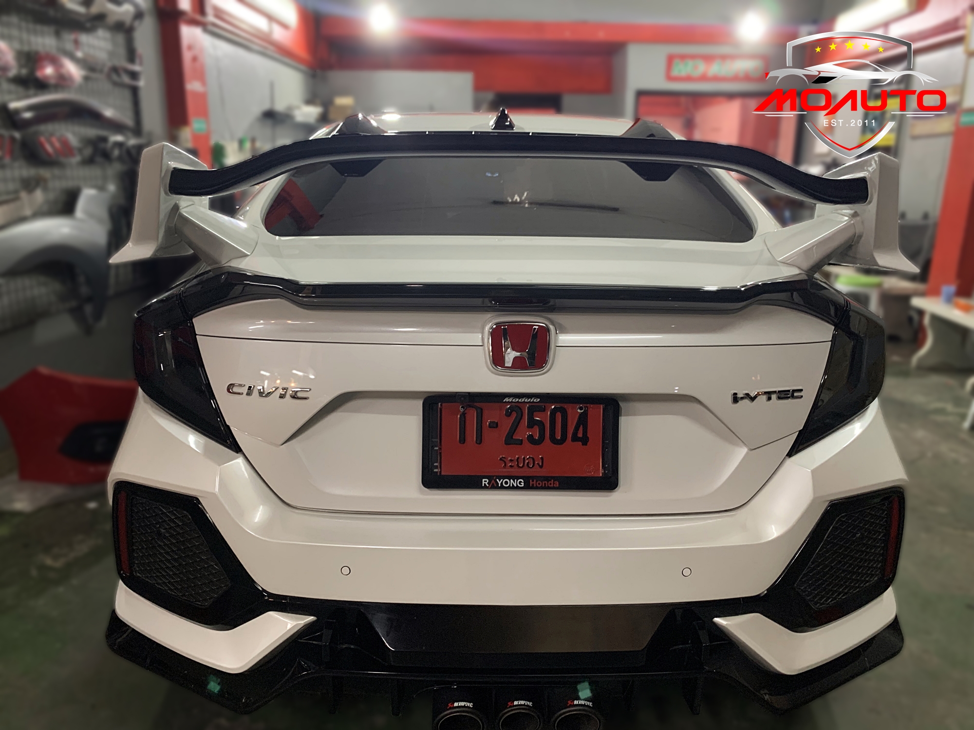 ไฟท้าย LED M-STEP พร้อมไฟฝากระโปรงท้าย CIVIC FC 2016 - 2021