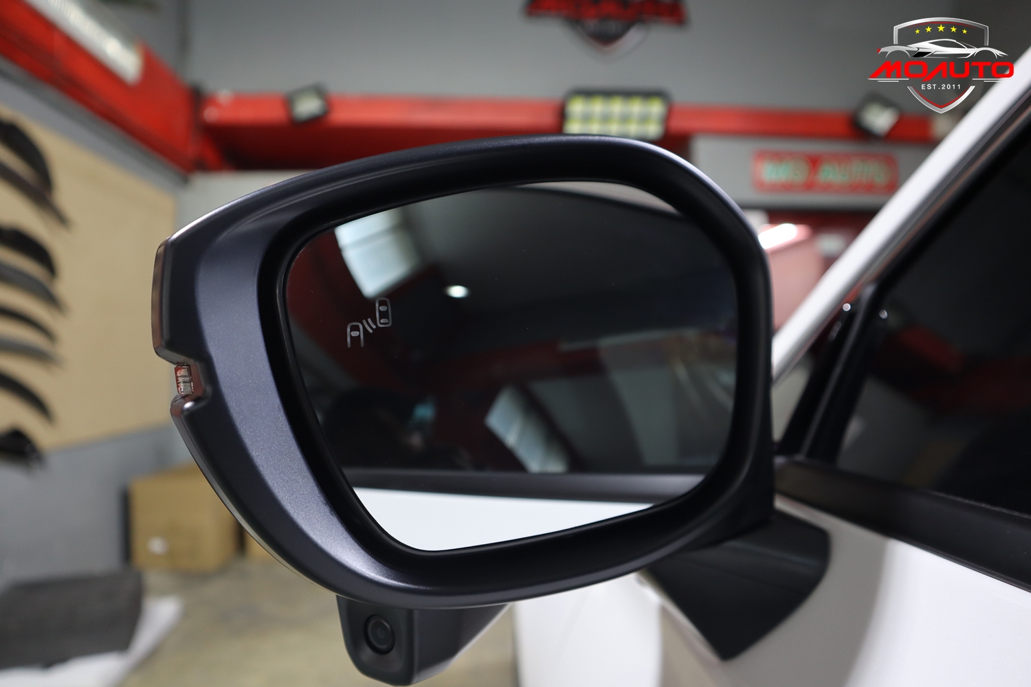 ชุดกระจกช่วยเตือนมุมอับสายตา V1 ( BSD ) CIVIC FE / FE e:HEV