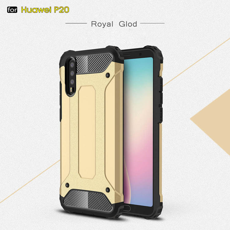 Case Huawei P20 / Pre-order * เคส TPU Combo ไฮบริด TPU และวัสดุพลาสติก *