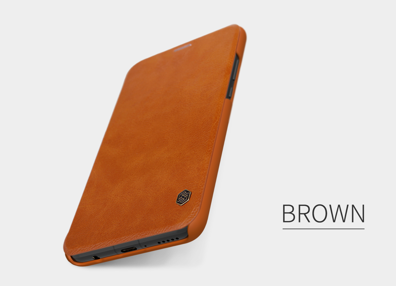 Case Huawei Nova 3 / Pre-Order * NILLKIN ฉินหนัง Folio Case เลือกหนังคุณภาพสูง *