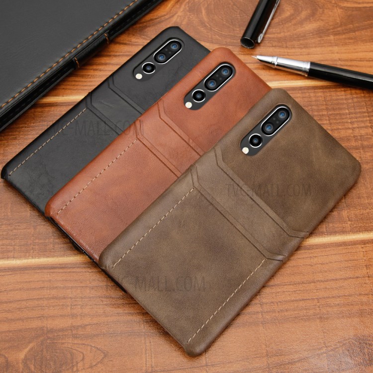 Case Huawei P30 / Pre-Order * ตัวเรือนพลาสติกเคลือบด้วยหนัง PU 2 ช่องเสียบการ์ดเพื่อความสะดวกในการพก *