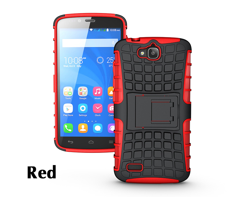 Case Huawei Honor 3C Lite (Holly) / Pre-order * ไฮบริด กันลื่นแบบยางขา PC + TPU Case *