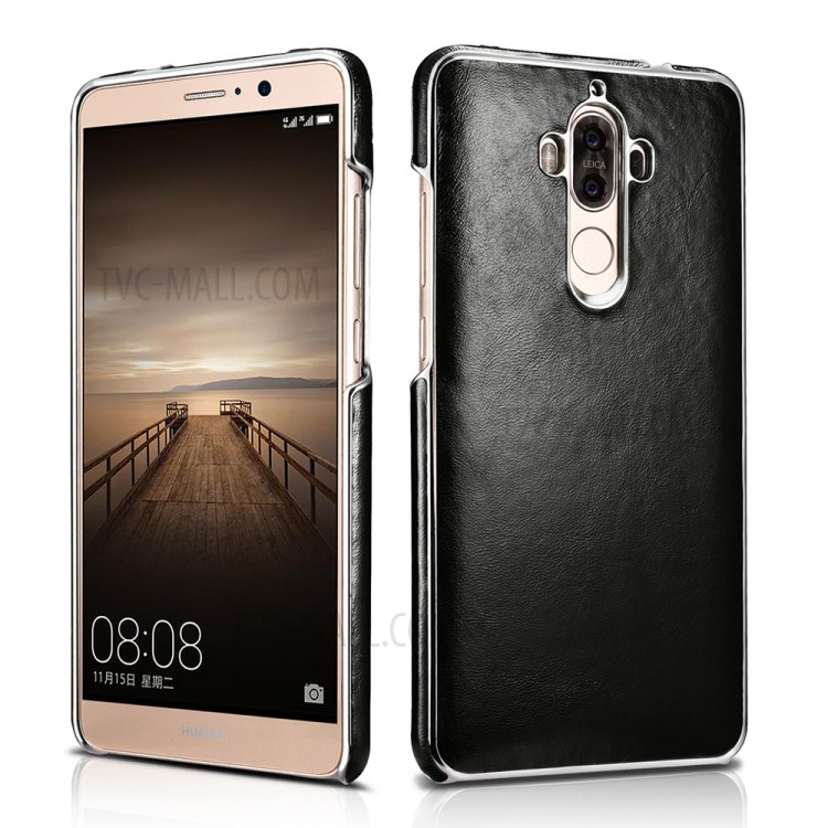 Case Huawei Mate 9 / Pre-order * XOOMZ ขอบชุบโลหะ เคลือบด้วยหนังวัวแท้ที่มีคุณภาพสูงสุด *