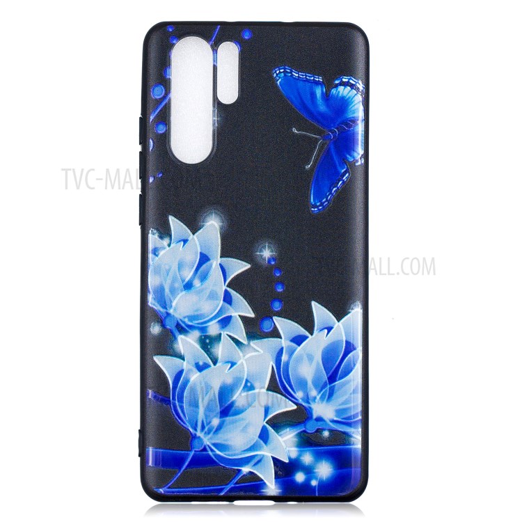 Case Huawei P30 Pro # Pre-Order * เคส TPU Soft Cover ลายนูนฝีมือการนำเสนอรูปแบบที่สดใส *