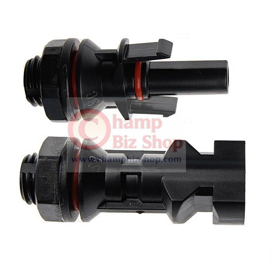 หัวต่อ คอนเน็คเตอร์ MC4 สำหรับอินเวอร์เตอร์ ตู้คอนโทรล กล่องรวมสาย (MC4 Connector for Inverter and Combiner Box)