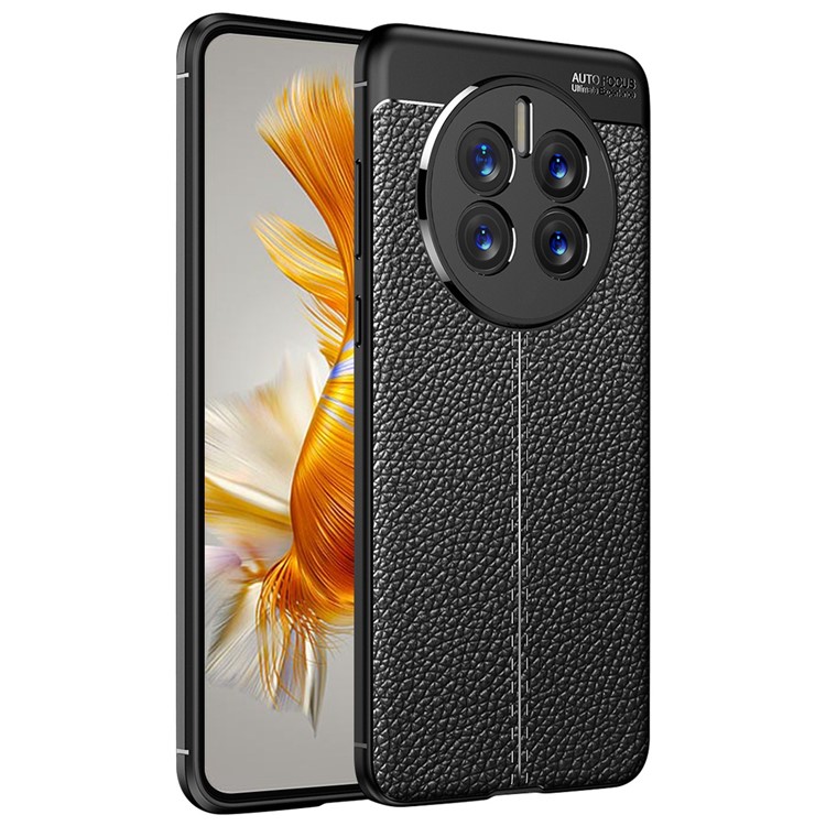 Case Huawei Mate 50 4G # Pre-Order * วัสดุ TPU นุ่มบิดได้อย่างอิสระโดยไม่แตก พื้นผิวเนื้อลิ้นจี่ ฝีมือดี และความรู้สึกมือดี *